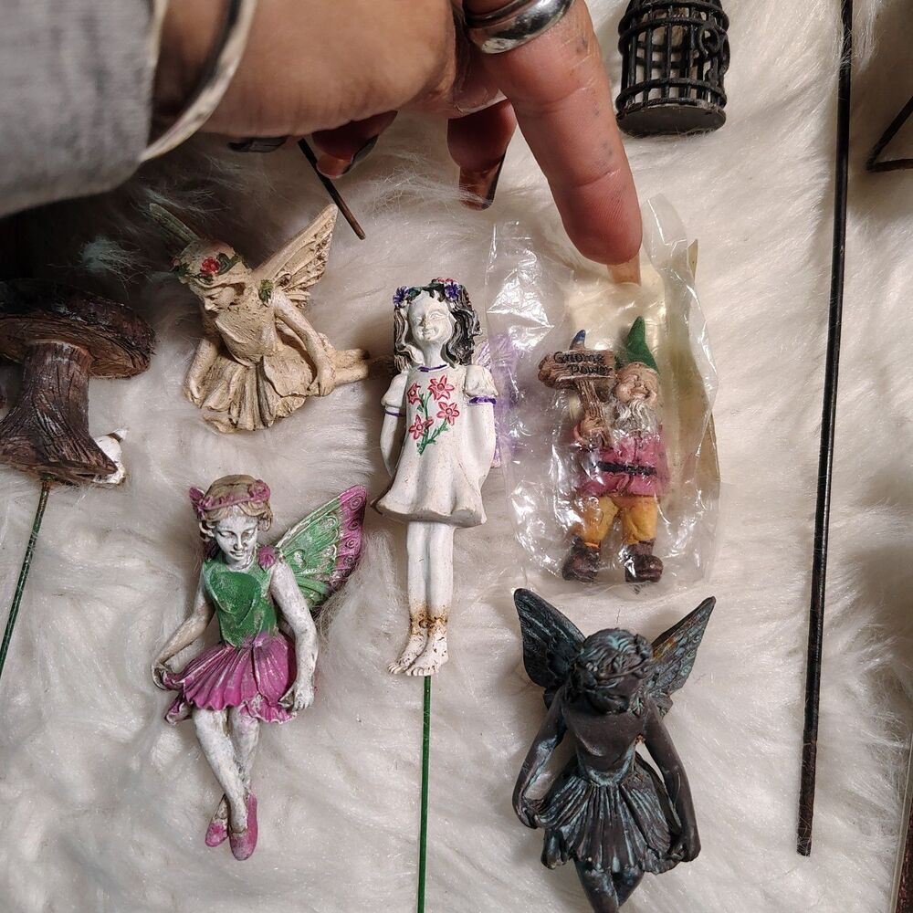 Fairy Garden Figures And Accessories Mixed LOT - Picture 4 of 13